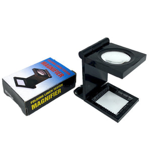 Folding linen tester