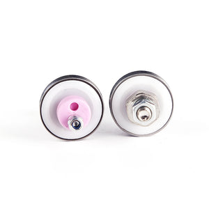 Spring tension set for yarn feeder